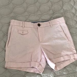 Blush pink shorts